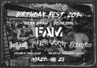 Ciemna Strona Miasta Birthday Fest 2014 DZIE� DRUGI � FAM, NUCLEAR VOMIT, HELLSPAWN, DINTOJRA