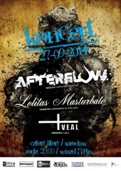 Kocert  AFTERGLOW + LOLITAS MASTURBATE + VEAL - 4litery