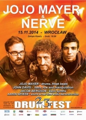 DRUM FEST: Jojo Mayer & Nerve 15 11 2014 