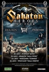  SABATON - 24.01.15  Hala Orbita Wroc�aw