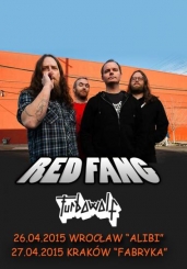 RED FANG,Turbowolf, The Stubs - 26 kwietnia 2015 Alibi Wroc�aw