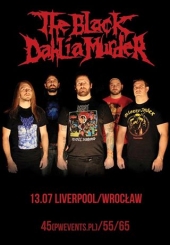 THE BLACK DAHLIA MURDER - koncert 13.07.2015 LIVERPOOL Wroc�aw
