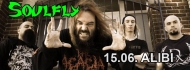 SOULFLY + Lody Kong koncert 15.06.2015 klub ALIBI  WROCAW