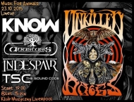 UNKILLED DOGS 6: KNOW,  ANASTASIS, INDESPAIR, THE SOUND CODE  23.10.2015