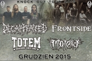 DECAPITATED, FRONTSIDE + Materia, Totem - Knock Out Tour 2015 