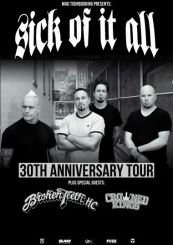  Sick Of It All + Broken Teeth - 15 marca 2016 Alibi Wroc�aw