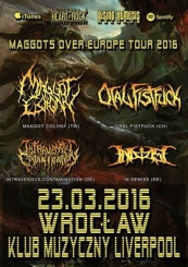 MAGGOT COLONY,INTRAVENOUS CONTAMINATION,ORAL FISTFUCK,IN DEMISE -23.03.2016 LIVERPOOL 
