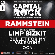 CAPITAL OF ROCK:  Rammstein,  Limp Bizkit,  Bullet for My Valentine,  OCN (Wrocaw Stadion 27 VIII 2016)